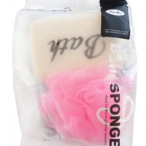 Bath Sponge & Shower Loofah Set – Soft Body Cleansing Duo
