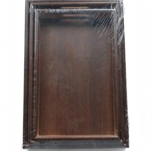 Dark Walnut Wooden Serving Tray