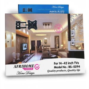 Afrihome Full-Motion TV Wall Mount – 14" to 42" (BS-0294)