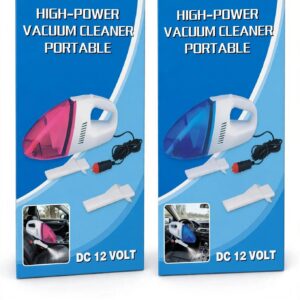 12V Car Vacuum Cleaner – Portable Handheld