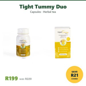 Tight Tummy Duo – Capsules, Herbal tea