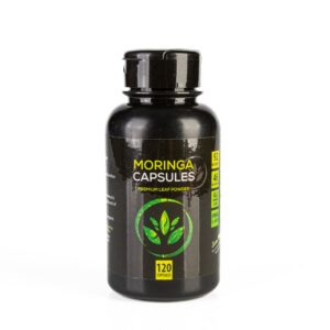 Moringa Leaf Powder Capsules – 120 Capsules