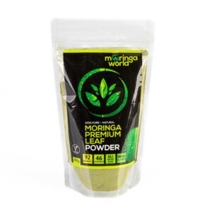 Moringa Leaf Powder – 40g Stand-up Pouch